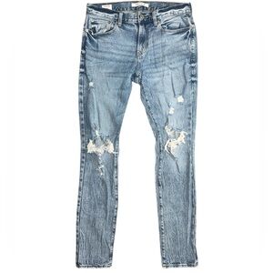 Pacsun Ripped Stacked Skinny Jeans